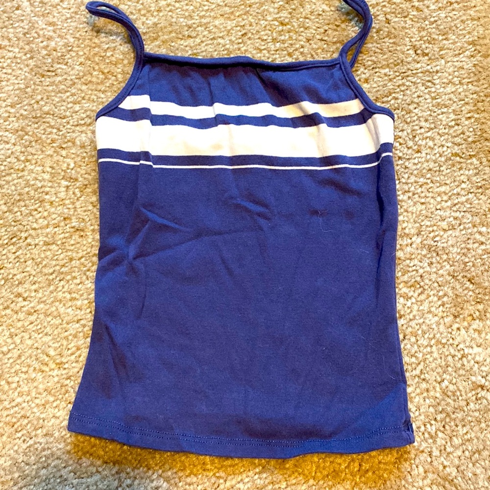 Garage cropped tank top